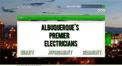 Desktop Screenshot of ecoelectricgroup.com